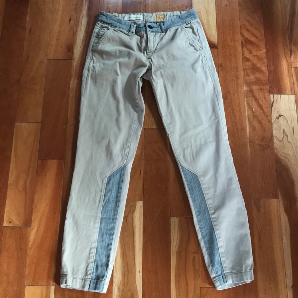Anthropologie Pilcro tan trousers